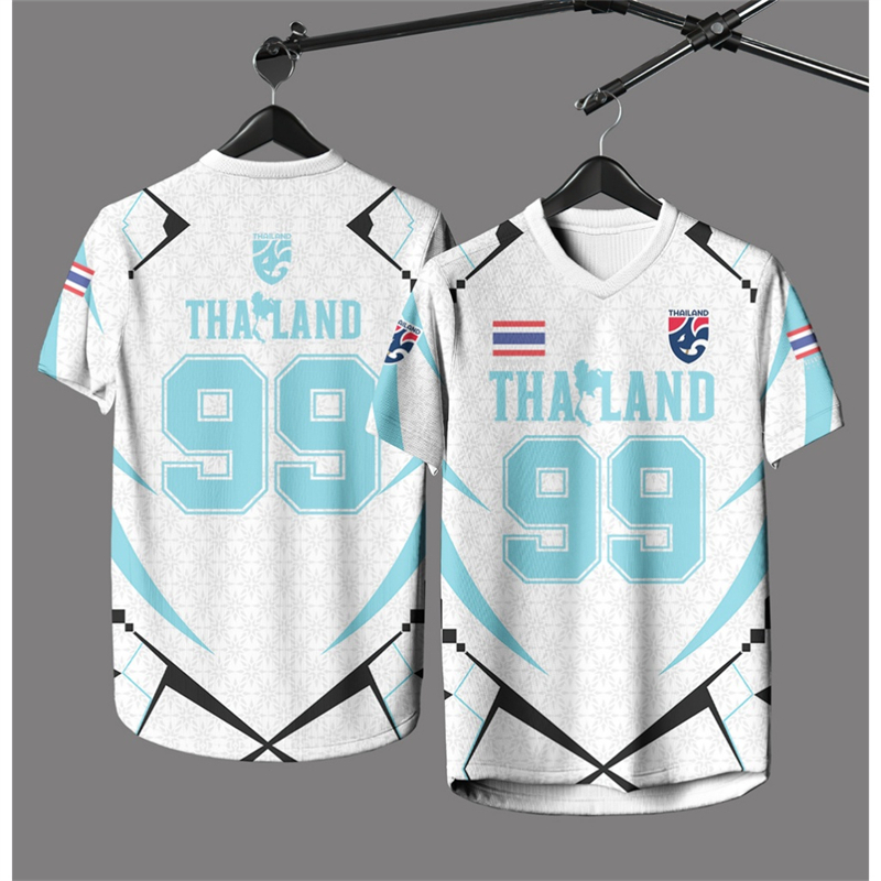 Thai Silk Blouse - Gepersonaliseerde zomer mannen vrouwen T-shirt tops
