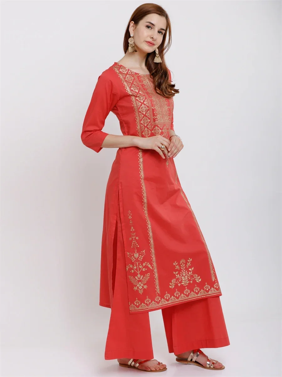 Salwar Kameez Set - Indiase geïmporteerde dameskleding etnische stijl hot