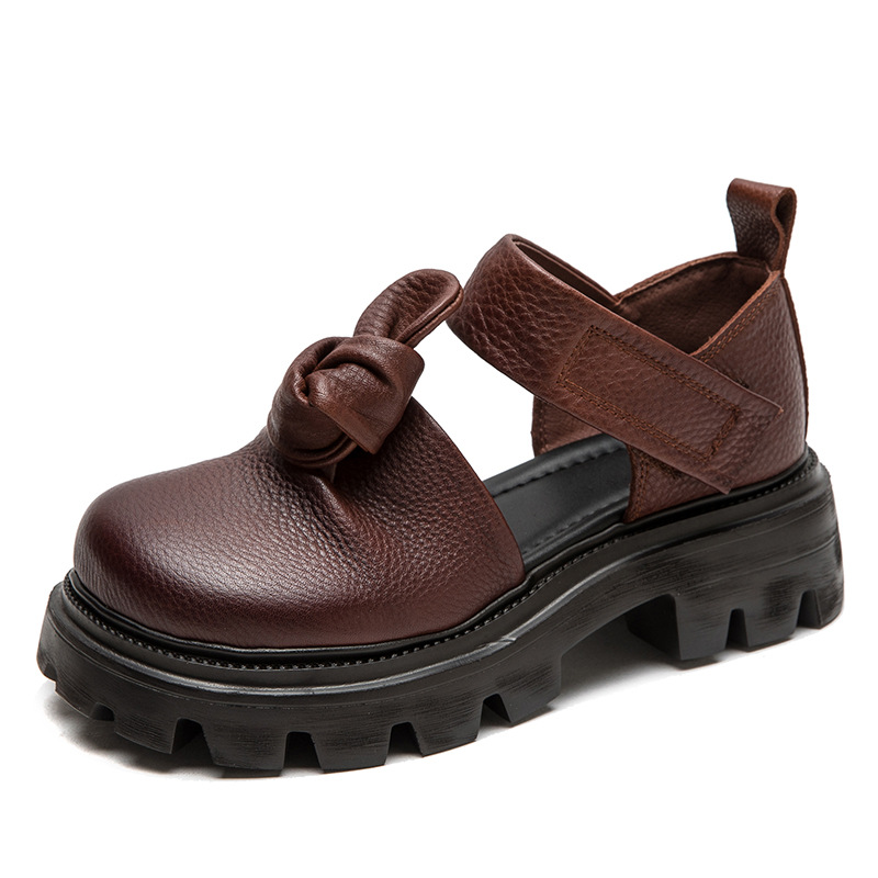 Ethnic Fashion Women - 5 cm etnische knoop platform wedge