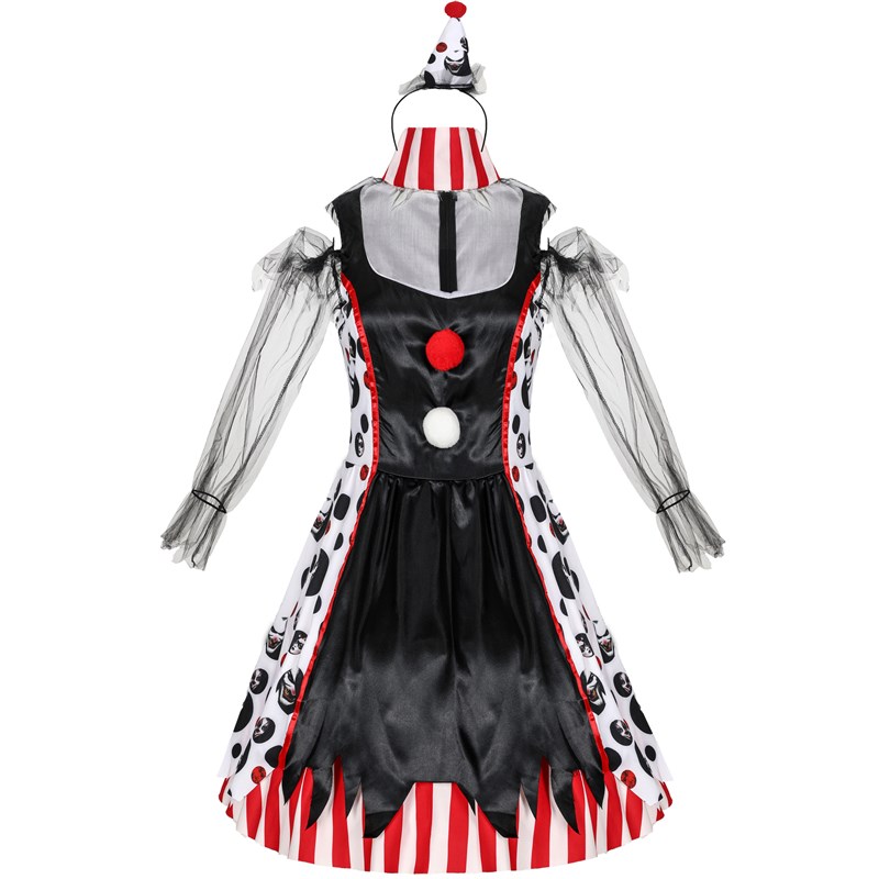 Ethnic Fashion Show Themes - Halloween toneelvoorstelling kostuum bloedzuiger clown outfit