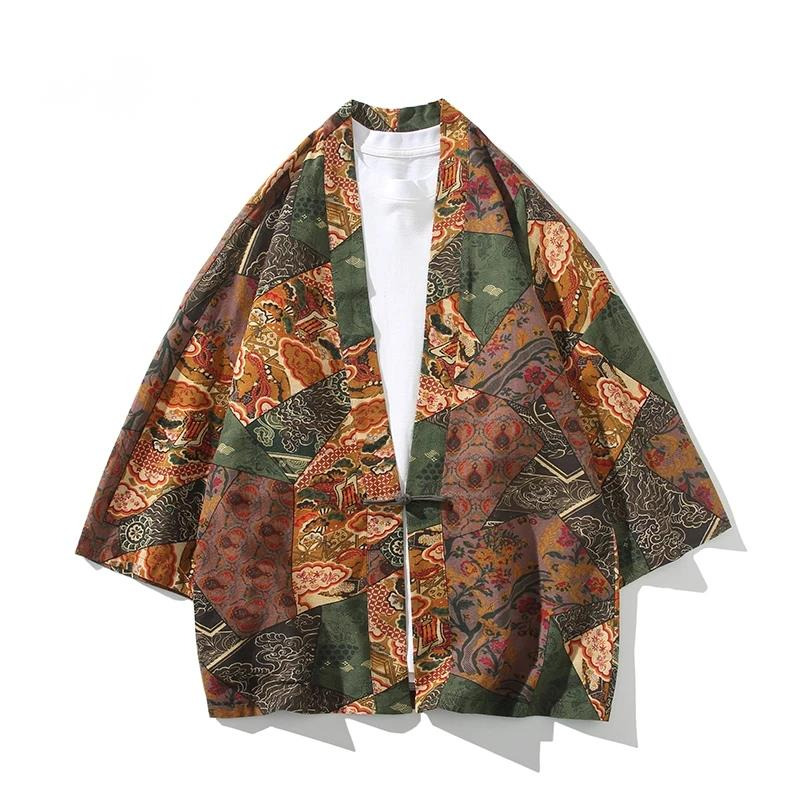 Ethnic Fashion Women - Etnische stijl print yukata mannen vrouwen