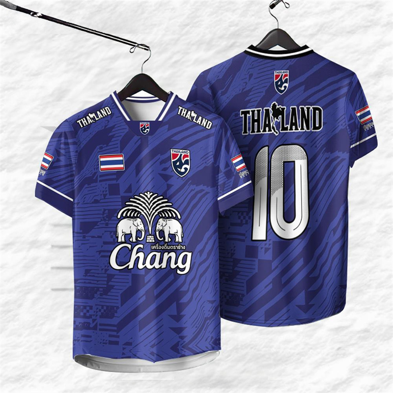 Thailand Nummer 10 Jersey T-sh - Thai Silk Blouse recensie en prijs