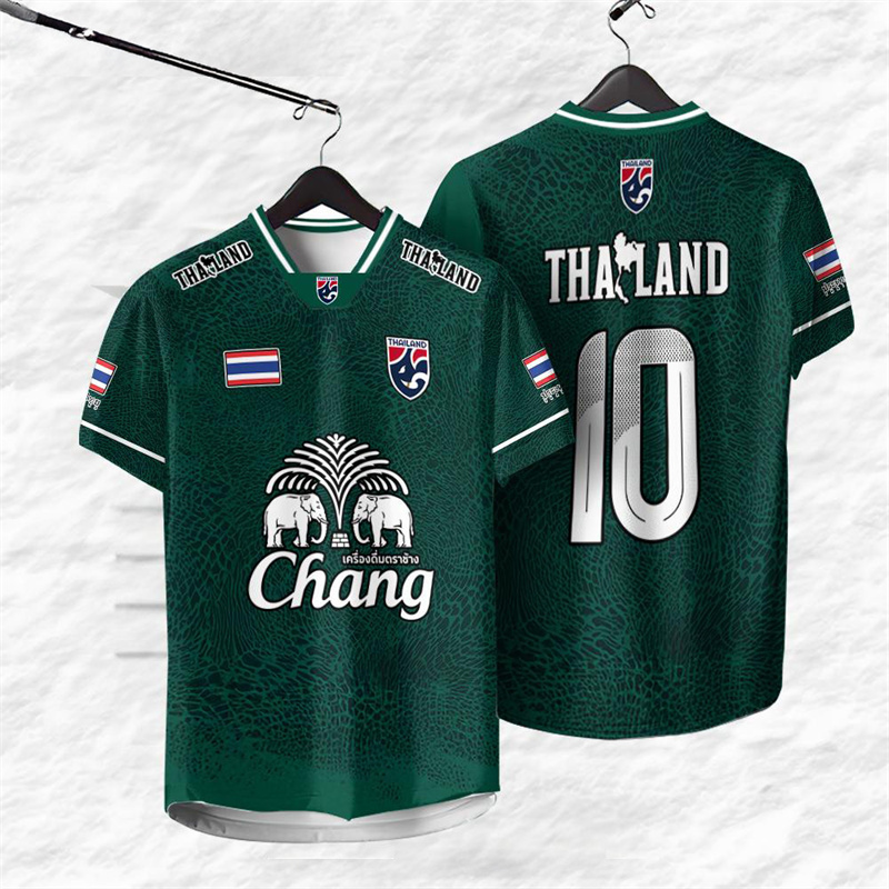 Thailand Nummer 10 Jersey T-sh - Thai Silk Blouse recensie en prijs