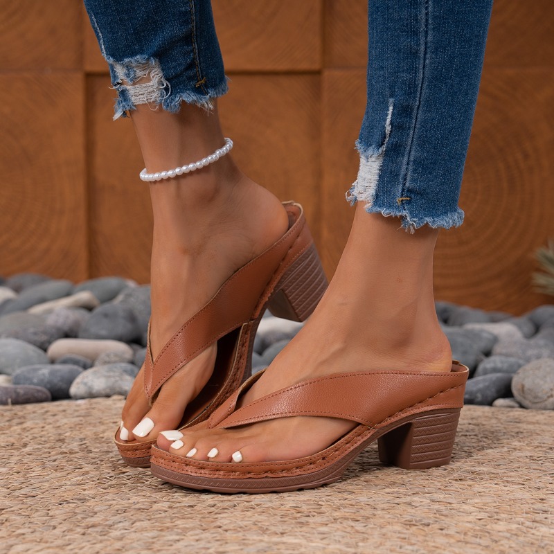 Modieuze damesslippers met hog - Ethnic Modern Fashion recensie en prijs