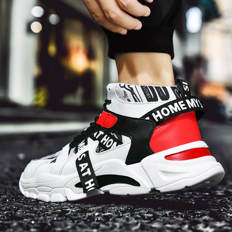 Grote Maat Hoge Top Chunky Man - Ethnic Fashion Online Shopping recensie en prijs
