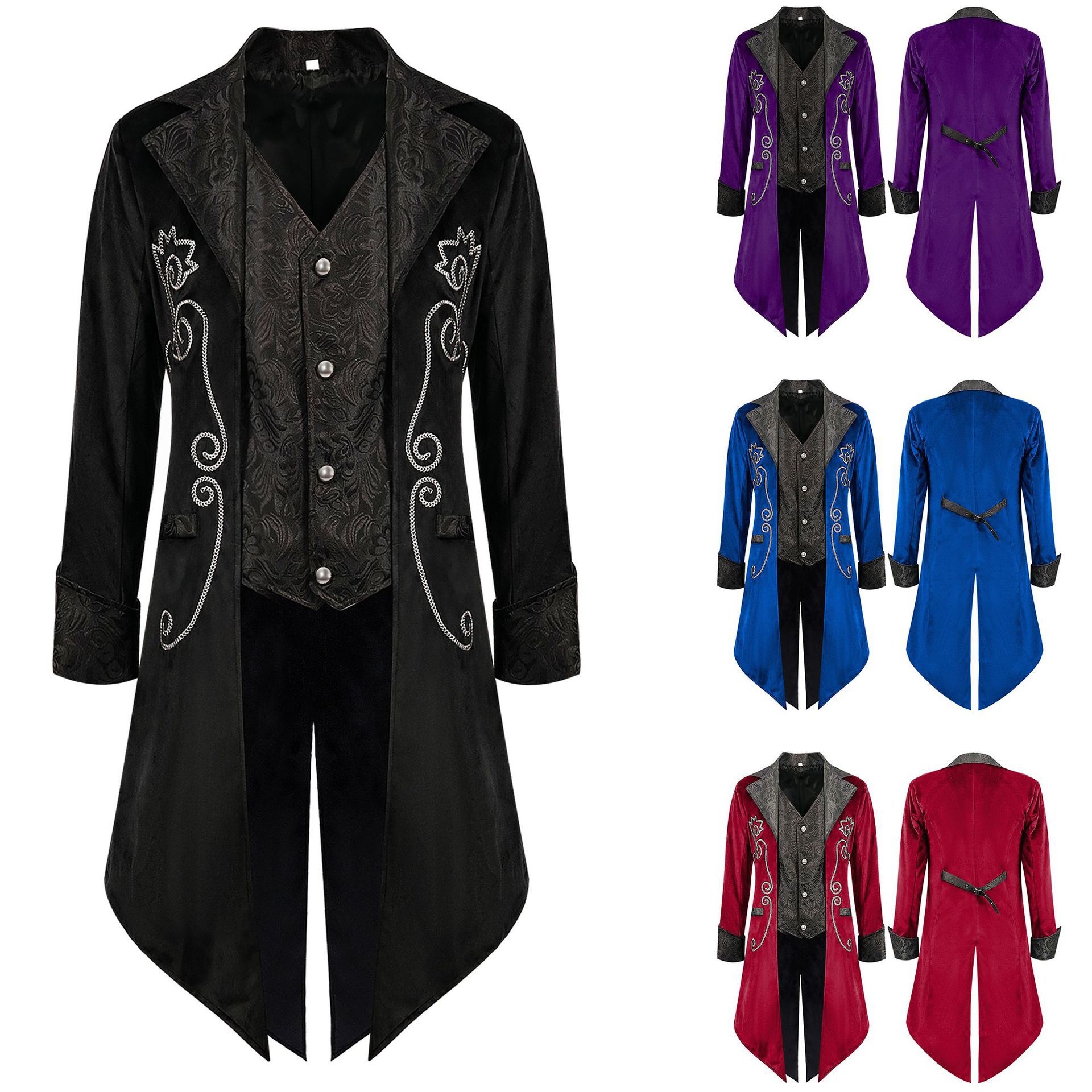 Middeleeuwse punkstijl heren s - Ethnic Wear Model Fashion recensie en prijs