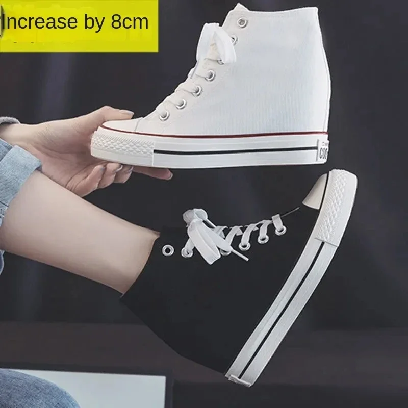 Hoge 8 cm Platform Canvas Scho - Ethnic Modern Fashion recensie en prijs