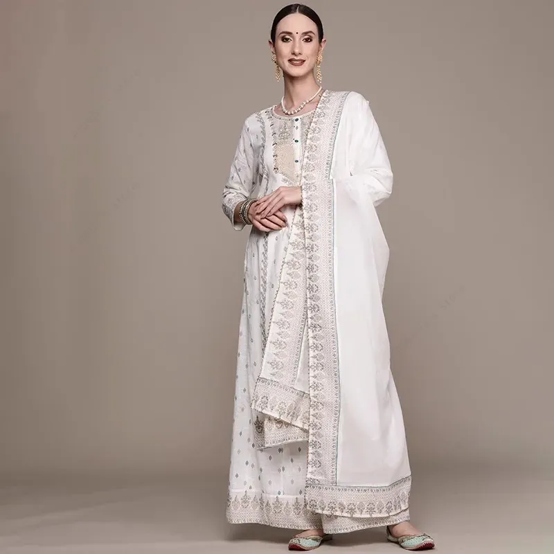 Indiase damesp Punjabi pak 3-d - Salwar Kameez Set recensie en prijs