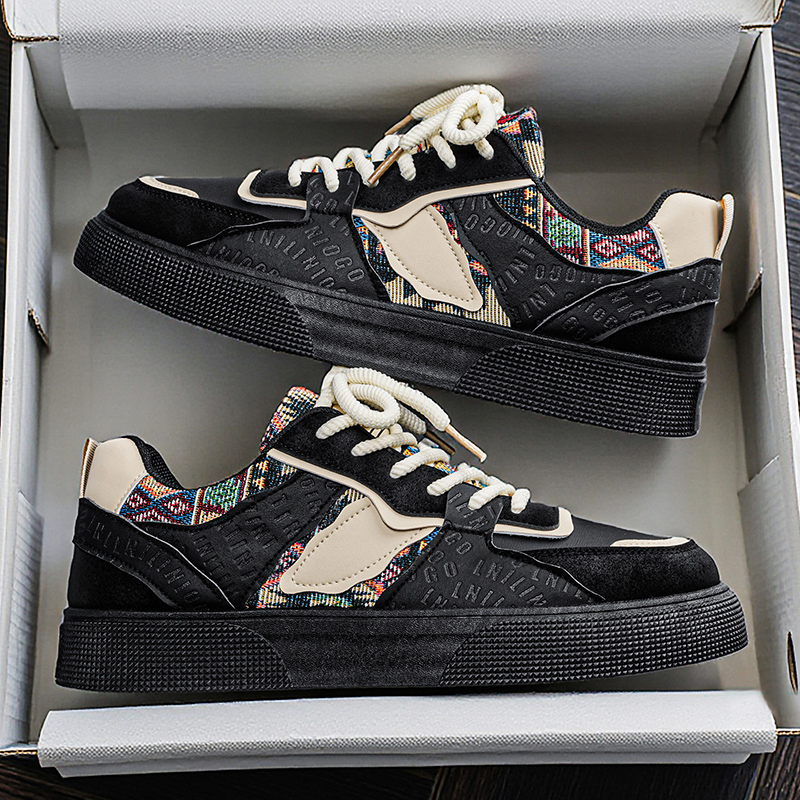 Vintage patchwork platform sne - Ethnic Modern Fashion recensie en prijs
