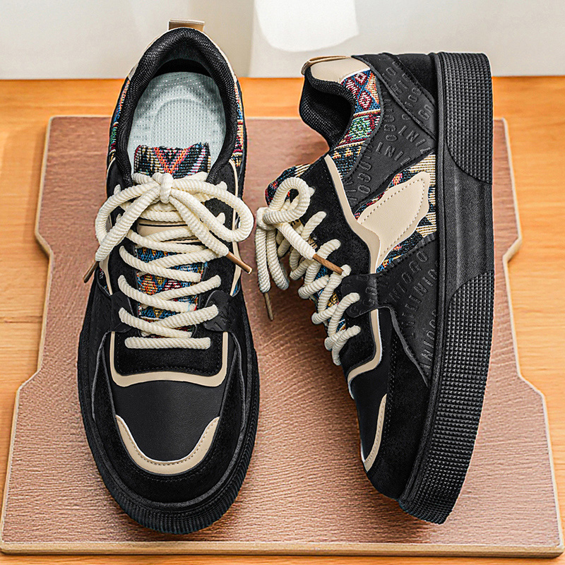 Vintage patchwork platform sne - Ethnic Modern Fashion recensie en prijs