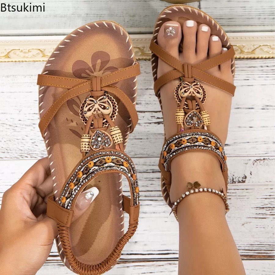 Vrouwen Boheemse sandalen Outd - Ethnic Fashion Women recensie en prijs