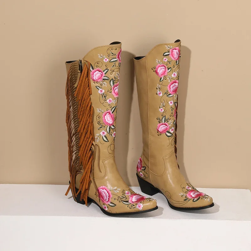 Mode Borduren Bloem Westerse K - Ethnic Fashion Women recensie en prijs