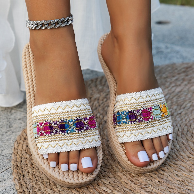 Damesslippers Outdoor Platte D - Ethnic Modern Fashion recensie en prijs