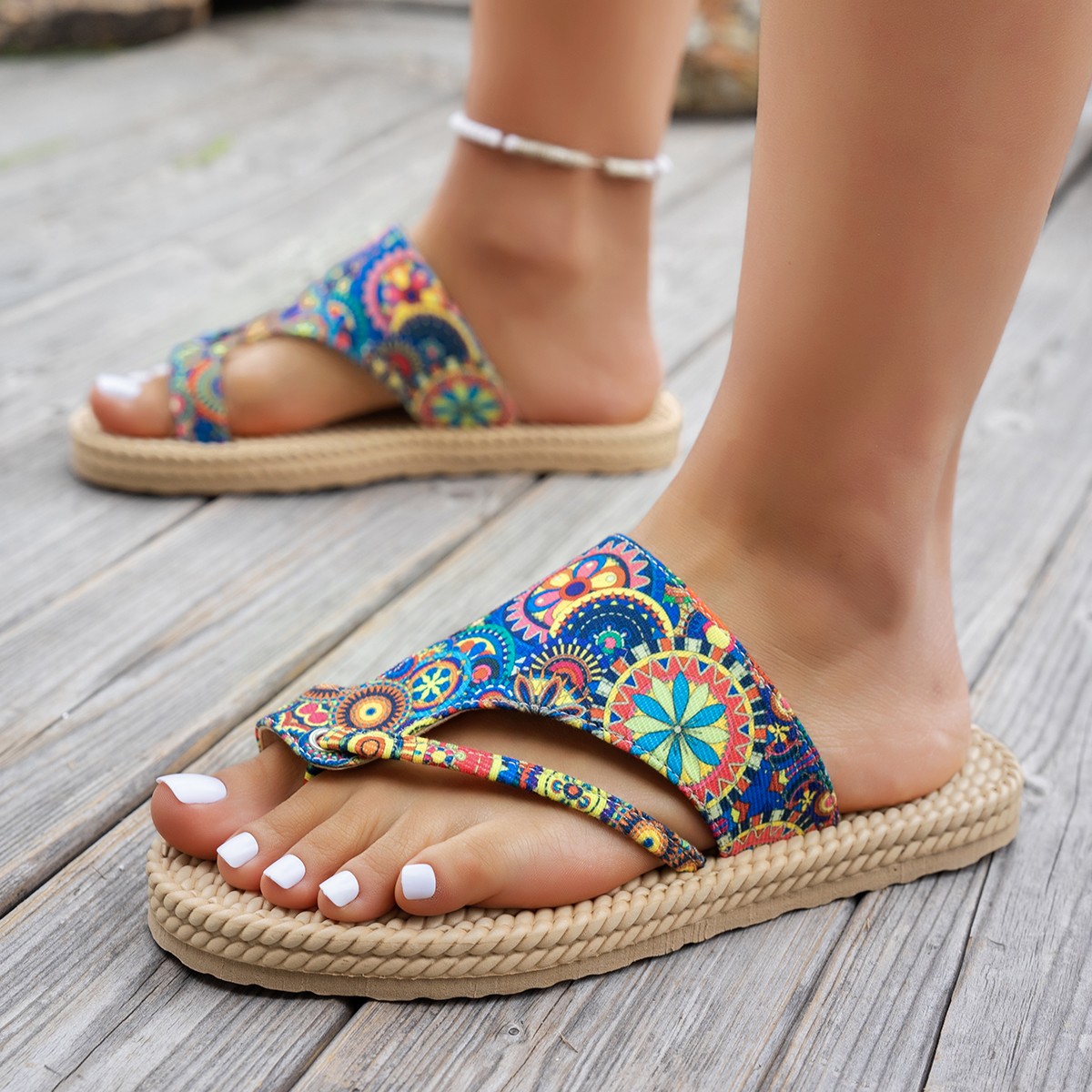 Damesslippers Open teen Instap - Ethnic Modern Fashion recensie en prijs