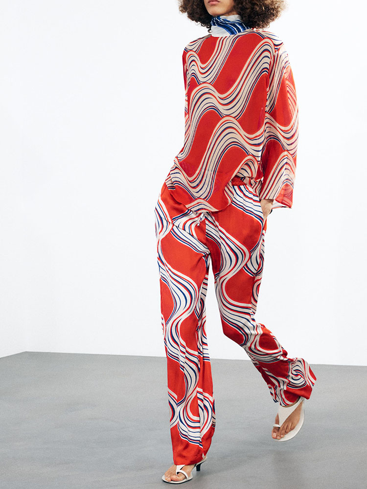 Nieuw herfstshirt met print Da - Ethnic Fusion Fashion recensie en prijs